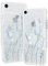 Pepmune Kompatibel mit iPhone 7 Plus/8 Plus Hülle Blumen Muster Transparent Handyhülle Durchsichtig Weich Silikon TPU Bumper Schutzhülle Case Cover für iPhone 7 Plus/8 Plus, Lila