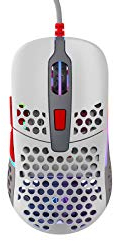 Xtrfy M42 RGB, Ultraleichte Kabelgebundene Gaming-Maus, Hochmoderner Pixart 3389 Sensor, Modulares Gehäuse (2 Größen inkl.), RGB-Beleuchtung, Retro Edition