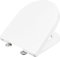 Cornat WC-Sitz Premium 10 - Ergonomisches Design - Pflegeleichter Duroplast - Quick up & Clean Funktion - Absenkautomatik - Bequeme Montage von oben / Toilettensitz / Klodeckel / KSPREMSC1000