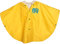 LATRAT Mantella Antipioggia Bambino, per Pioggia Unisex per Bambini, Mantellina Pioggia Bimbo Impermeabile con Cappuccio 100% Antipioggia e Traspirante, S, Giallo