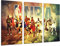 DKORARTE Moderne Fotografie Basketball, NBA, Sport, Malerei, Sterne, 97 x 62 cm, Ref. 27372
