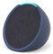 Echo Pop | Altavoz inteligente Bluetooth con Alexa de sonido potente y compacto | Antracita + funda blanda, Made for Amazon, para Echo Pop (modelo del 2023), Azul