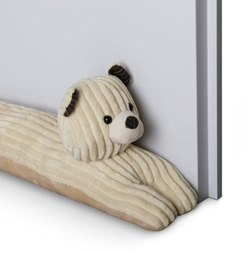 Boudin de porte, 90 cm x Ø 10 cm, économe en énergie, pour portes et fenêtres, protection contre le froid, boudin d'air