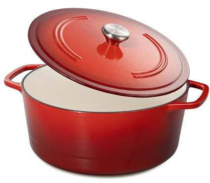Chef Power dutch oven 6QT, red