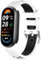 MiKoyi Silicona Correa Compatible con Xiaomi Smart Band 10/9 / 8, Impermeable Transpirable Suave Ajustable Correa para Xiaomi Mi Band 10/9 / 8, Blanco Negro