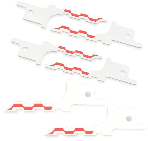 48-00-1640 für Milwaukee Elektrowerkzeug Trockenbau Säbelsägeblatt - 6 Stück, stumpfe Spitze, Hartmetall, Universalschaft für Haus und Bau