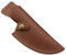 1 Pc Leather Sheath, Leather Knife Edge Guards, Knife Sleeve with Loop Belt, Portable Knives Sheath Cassette, Cleaver Blade Protector, Cowhide Sheaths for 6 Inch Blade