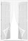 Zanzariera Magnetica 140 x 240 cm Zanzariera Magnetica per Porta Anti Zanzare Mosche Insetti Varie Taglie Zanzariere Magnetiche per Porte Finestre, Bianco