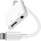 iPhone Headphone Adapter, [MFI Certified] 2 in 1 Lightning to 3.5mm headphone Jack Adapter i-Phone Splitter Dongle Support Charging and Music Control Compatible with iphone 14 Pro/13/12/SE/11/X/8/7