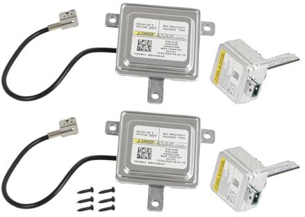 For Audi & For VW Xenon HID Headlight Ballast + D3S Bulb Kit, 8K0941597E (8K0 941 597 E) – For A1 A3 A4 A5 A6 A7 A8 Q3 Q5 Q7 / CC Eos Golf GTI Jetta Passat Polo Sharan Tiguan Touareg (2008–2018)