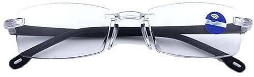 Intelligente Brille, Zoom Brille Dioptrien Verstellbar, Intelligente Auto-Zoom-Brillen, Zoom-Lesebrille/100-700 Grad/intelligentes Fokuseinstellung/geeignet für Nah- und Fernsicht
