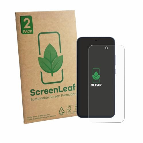 ScreenLeaf 2 Stück Schutzfolie für Oppo F33 Pro [nachhaltiger Displayschutz, Folie, transparent, kratzfest]