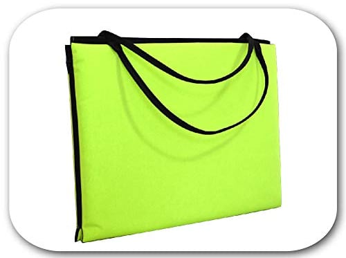 FORTISLINE Strandmatratze Klappmatratze Tragetasche W420_01 168cm x 57cm (01. Hellgrün)