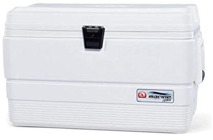 Igloo Marine Ultra Kühltasche, 51 l, für Angeln, Camping, Sport, Weiß, 62 x 37 x 39 cm