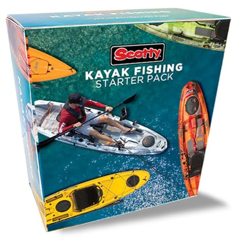 Scotty Herren Kajak-Angel-Set, Multi, Einheitsgröße | Angelzubehör für die Ausstattung Ihres Kajaks