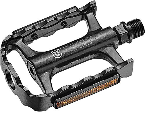 Union Pedale SP-2150 ALU 9/16 Zoll einteilig schwarz +Flicken