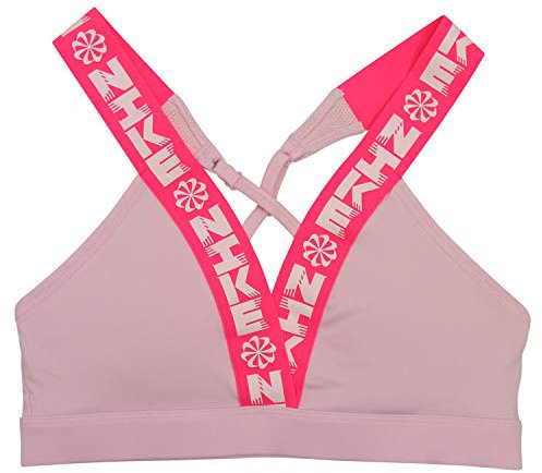 Nike Indy Plng Icon Clash - Reggiseno da Donna, Donna, Reggiseno da Donna., CV9899, Foam Rosa/Schiuma Hyper Pink Foa., XS
