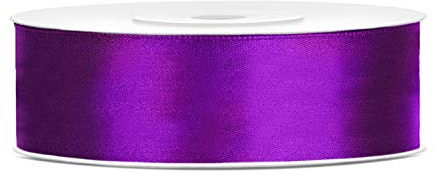 25 Meter Satinband Lila Breite 25mm Schleifenband Dekoband Geschenkband Violett Stoffband Lila Schleife Band