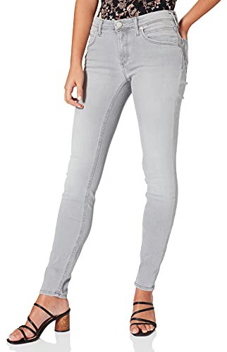 Marc O'Polo Denim Damen Jeanshose mit Stretch-Anteil Slim Fit, Grau (Every Day Grey Wash), W29/L34