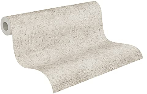 A.S. Création Unitapete Trendwall 2 Tapete einfarbig unifarben Vliestapete beige gold braun matt glänzend fein strukturiert 380897 38089-7