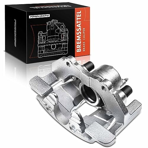 Frankberg Brake Caliper Disc Brake Front Right with Bracket (Hole spacing of the bracket 90mm) Compatible with Focus Ku.g.a I Ku.g.a II C-MAX 3 BK ECOSPORT Replace# 36000485