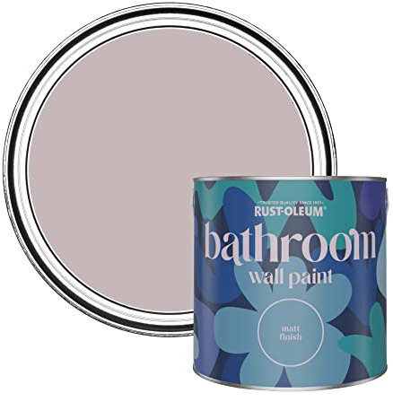 Rust-Oleum Pink Water-Resistant Bathroom Wall & Ceiling Paint - Strawberry Vanilla 2.5L