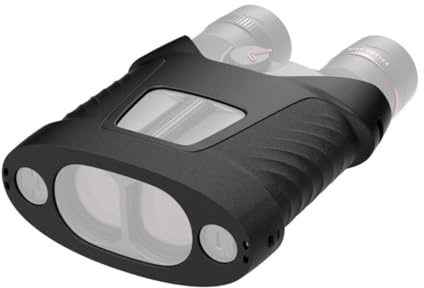 Kite - Schwarze Silikonhülle – stabilisiertes Fernglas 42 mm