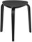 IKEA KYRRE Hocker, Schwarz