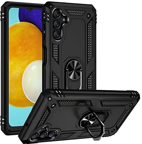 CoolGadget Outdoor Handyhülle für Samsung Galaxy A14 4G/5G Schwarz