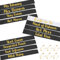 STAY GENT Hen do Sash 12Pack Team Bride Sash Set 1 White Bride to Be Sash & 11 Black Bridesmaid Sashes Hen Party Sashes for Hen Party Accessories Team Bridal Hen Night Shower Bachelorette Decorations