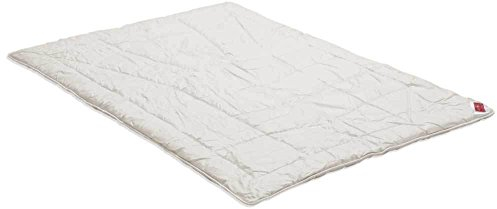Hefel Zirbendecke Wellness medium, Füllung: 100% Schafschurwolle mit Zirbenflocken 155x200 cm