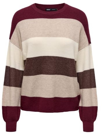 Onlatia L/S Stripe Pullov KNT Noos