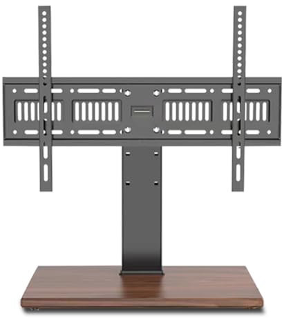 Höhenverstellbarer Universal-TV-Ständer für 81,3 cm (81,3 cm / 80 Zoll) LCD-LED-Fernseher Tisch-TV-Halterung mit Dichteboard-Basis, TV-Halterung mit verstellbarer Höhe