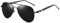 MACEROES Polarisierte Sonnenbrille für Herren, Vintage-Sonnenbrille, männlich, schwarz, für Mann und Frau, UV400
