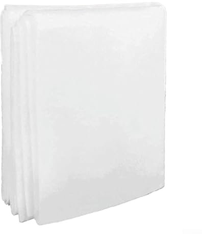 Kit de filtros de ventilación de aire acondicionado, 200 x 100 cm, kit de filtro de ventilación blanco para mejorar la calidad del aire para varios tamaños de rejillas de ventilación y rejillas