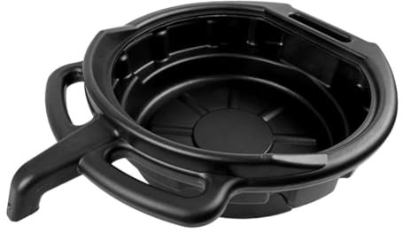 CVUTOVO Recipiente Drenaje Aceite Bandeja Colectora Aceite Usado PE Mantenimiento Sencillo Compatible Coche y Motocicleta