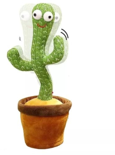 PMS Simpatico Cactus Parlante Ballerino Giocattolo Interattivo per i Bambini, Tocco di Allegria