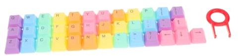 SEWACC Teiliges DIY Keycaps Kit Bunte Abs Tastenkappen im Cherry Verschleißfest Dekorativ für Mechanische Tastaturen Geeignet für Intensives Gaming und Tastaturgestaltung