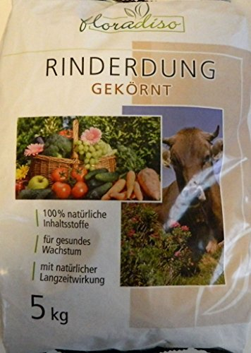 Rinderdung 5kg Naturdünger Rindermist Gartendünger