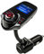 PolarLander Voiture MP3 Audio Lecteur Bluetooth Transmetteur FM sans Fil Voiture Kit Mains Libres LCD Affichage USB Chargeur Rouge