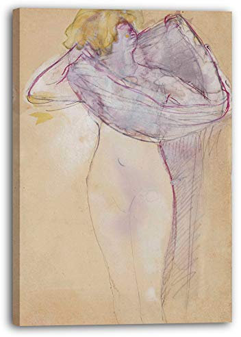 Printed Paintings Leinwand (40x60cm): Auguste Rodin - Salome