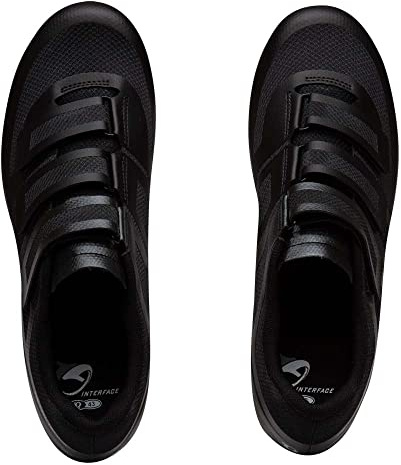 PEARL IZUMI Quest Road Cycling Shoe - Men's Black/Black, 49.0