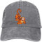 Hdadwy Tigger Too Lightweight Quick Dry Atmungsaktive Baseballkappe Outdoor Run Cap Fashion Tide Cap Lässiger Sonnenhut Verstellbarer klassischer Sporthut Grau