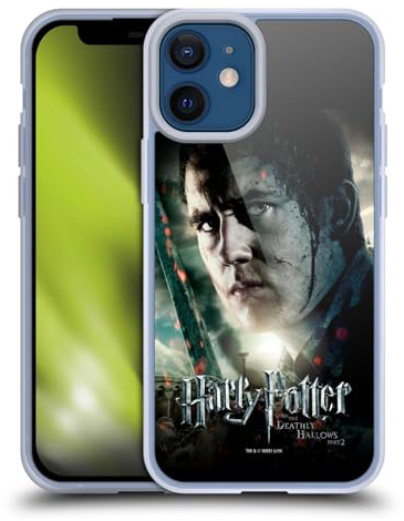 Head Case Designs Offizielle Harry Potter Neville Longbottom Deathly Hallows VIII Soft Gel Handyhülle Hülle kompatibel mit Apple iPhone 12 Mini