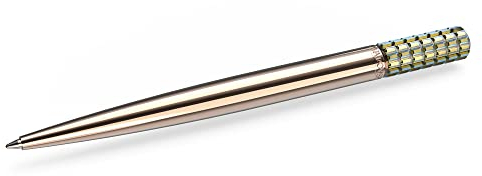 Swarovski Lucent Kugelschreiber, Rosafarbener Stift mit Edlen Swarovski Kristallen