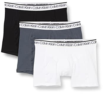 Calvin Klein Uomo Slip Boxer Confezione da 3 Balance con Fascia con Logo