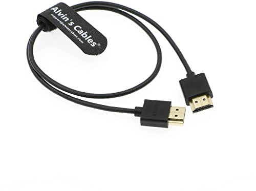 Alvin's Cables Z Cam E2 HDMI Cable High Speed Ethernet HDMI Cable for Atomos| Portkeys BM5 Monitor Straight to Straight 50CM|19.7inches