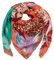 Becksöndergaard Schal Damen - Lehua Sico Scarf Braun (Multicolor) - Halstuch/Dreieckstuch Baumwolle Leopard Print - B:140 x L:140cm - 2301648006-018