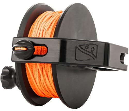 Dive Rite Azimuth Moulinet de plongée avec ligne orange 200 m