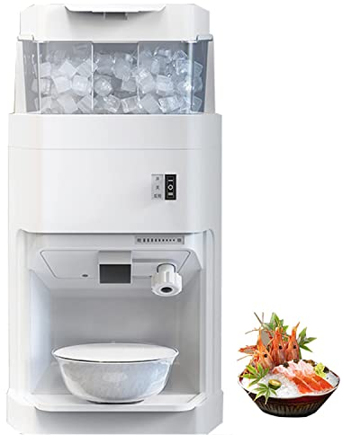 Macchina per la rasatura del ghiaccio elettrica da 6 litri, macchina per la produzione di coni di neve professionale, macchina per il ghiaccio tritato commerciale da 430 W, macchina per tritaghiaccio